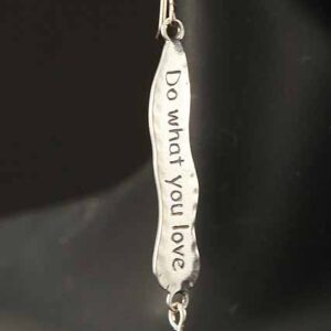 Long Sterling Silver With a Message