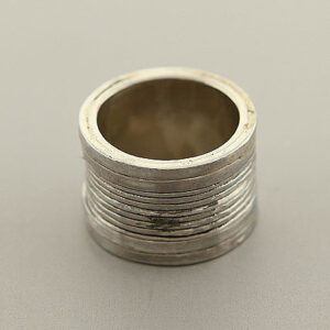 Extra Wide & Thick Sterling Silver Band