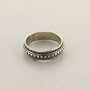 Sterling Silver Textured Ring