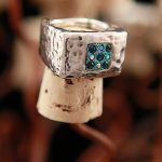 Siena Silver Blue Ring