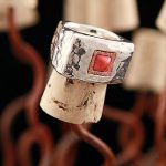 Siena Silver Coral Ring