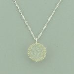 White Druzy Necklace