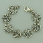 Silver Flower Bracelet