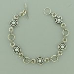 White Swirl Bracelet