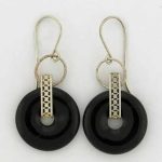 Black Surrounding Earrings