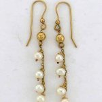 White Trail Earrings