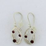 Red Spark Earrings