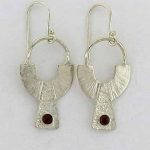 Red Fans Earrings