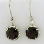 Garnets Within Earrings