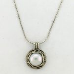 White Holiday Necklace