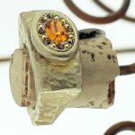 Sivan Gold Smoky Ring