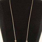 Teal Globe Beaded Necklace