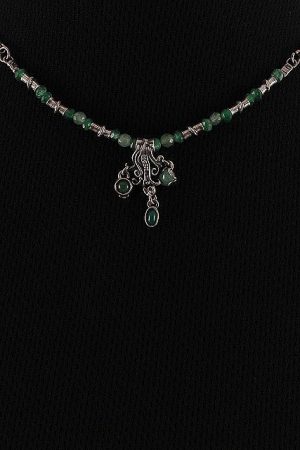 Green Beans Necklace