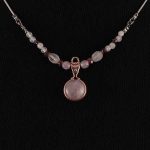 Rose Gold Quartz Necklace