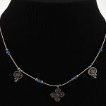 Silver Blue Necklace