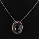 Fiona Black Necklace