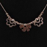 Triple Flowers Necklace