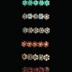 Flowers Hair Barrettes