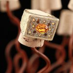 Oval Citrine Gold Ring