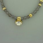 Coffee Quartz Necklace