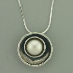 White Dome Necklace