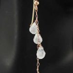 Clearly Rose Earrings