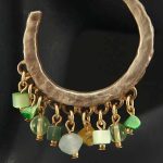 Multi Green Spanish Earrings