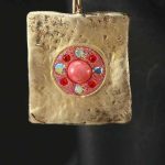 Coral Shine Earrings