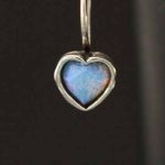 Milky Heart Earrings