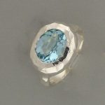 Blue Deer Sky Ring