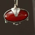 Carnelian Bloom Earrings