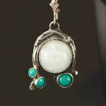 Blue And Moon Bombay Earrings