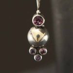 Purple Bombay Earrings