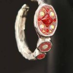 Sponge Hoops Earrings