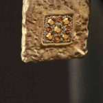 Golden Rows Earrings