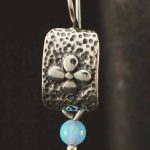 Rusty Flower Earrings