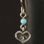 Blue Hearts Earrings