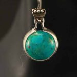 Turquoise Silver Earrings