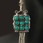 Turquoise Guilt Earrings