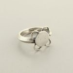Silver Flower Ring
