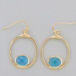 GP Blue Chalci Earrings