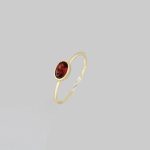 Classic Garnet Ring