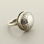 Dome Silver Ring